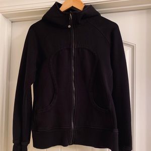 Lululemon black scuba hoodie